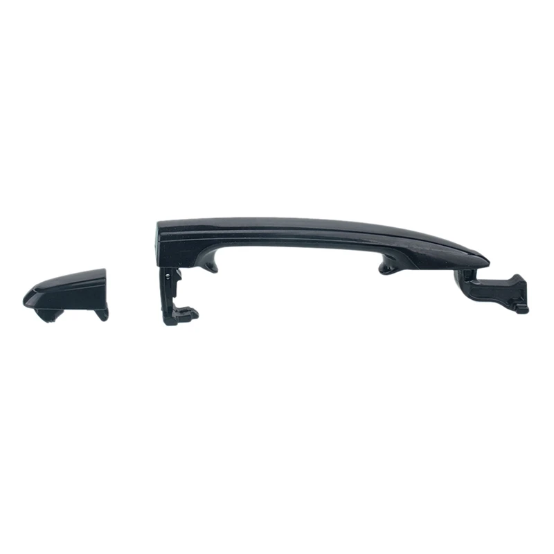 

Внешняя искусственная гладкая черная задняя раздвижная дверная ручка для 2004-2010 Toyota Sienna-левая и правая