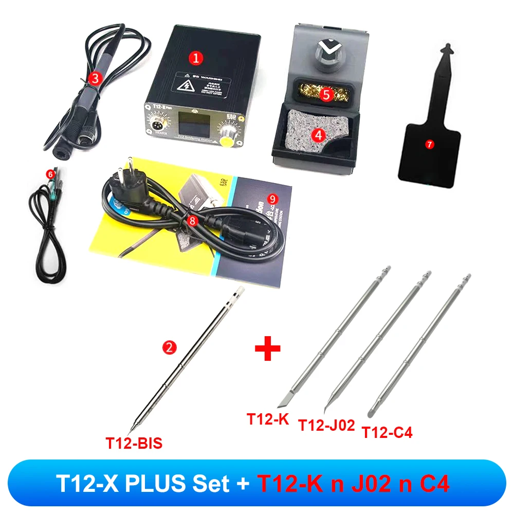 OSS T12-X Plus Solder Station 75W Digital display Constant temperature With T12-