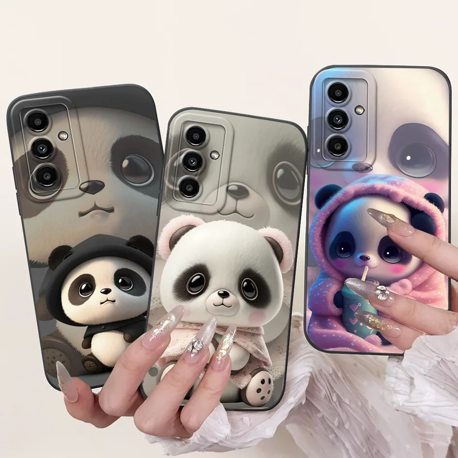 Lovely Panda Rabbit Soft Silicone Back Cover - Enhanced Protection and Style