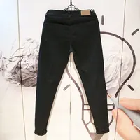 Men Jeans Pants Korean Zipper Patchwork Men Zip Pants Denim Straight Pant Male Streetwear Hip Hop Vintage Fashion Jeans Trousers 2