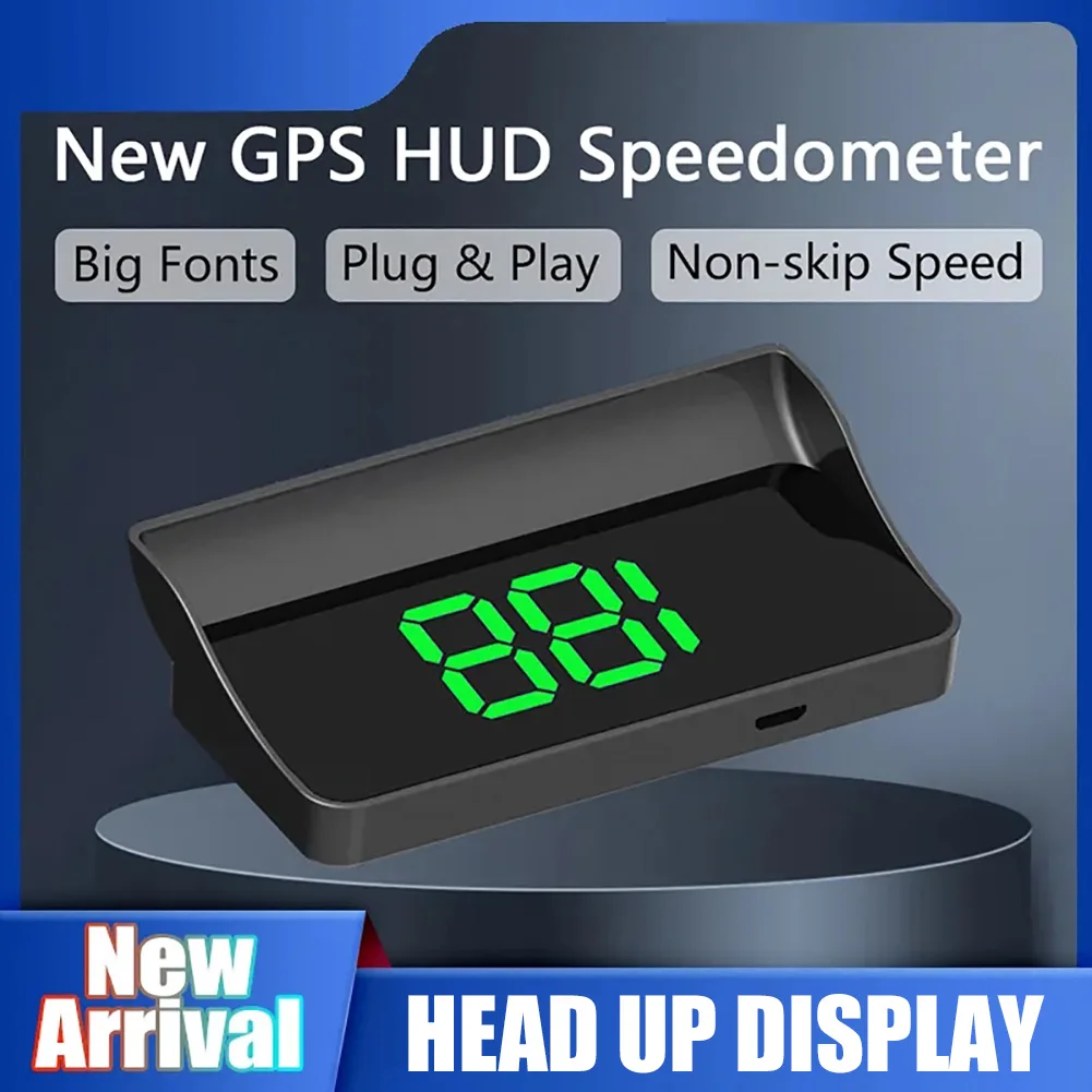 

Car Head Up Display GPS HUD USB Powered Windshield Projector KM/H MPH Speedomete Large Font for Car Truck SUV Auto Accessories