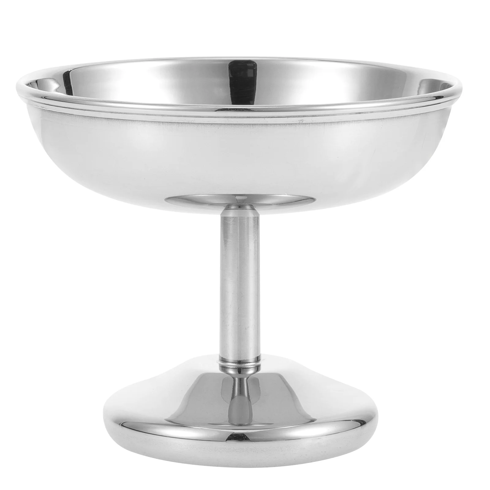 

Stainless Steel Ice Cream Cup Fruit Salad Bowl Dessert Serving Dish Snacks Storage Cup For Party Bar Tableware