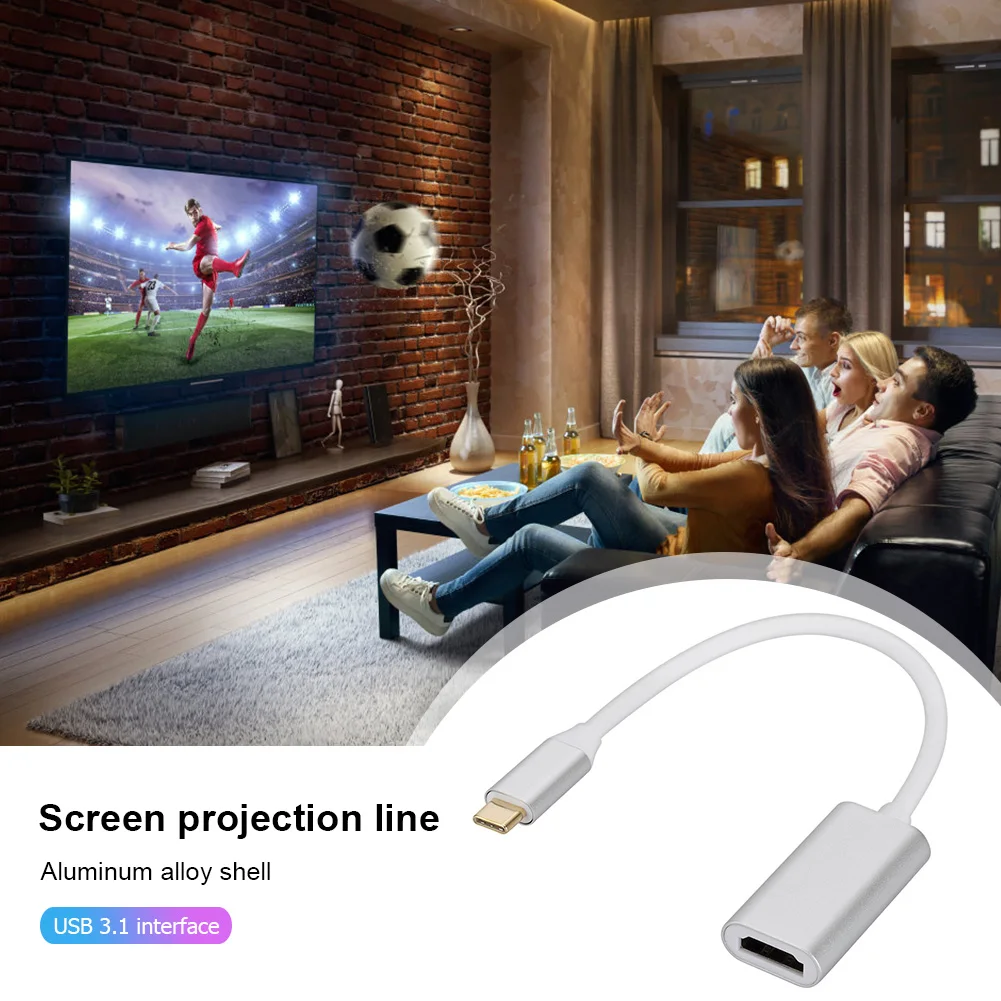޴ º USB 3.1 CŸ to HDMI ȣȯ  ̺, ˷̴ ձ CŸ to HDMI ȣȯ  