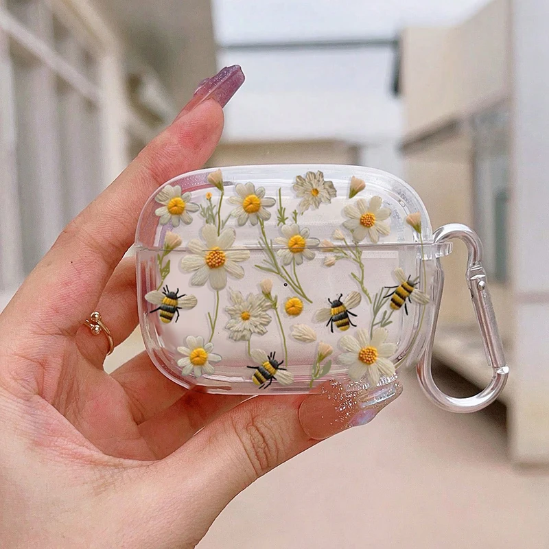 Round-Edged Cute Headphone Case with Hooks