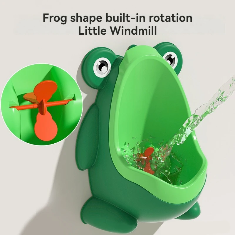 New Pattern Fashionable Little Frog Male Baby Urinal Boys Wall Mounted Children's Standing Urinal Boys' Urine Training Device 3