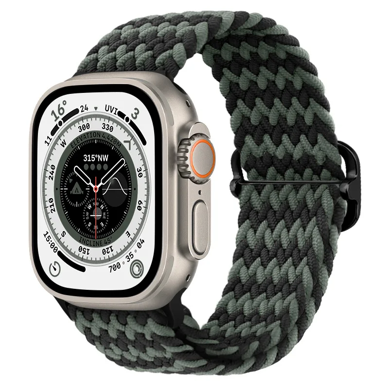 Premium Nylon Braided Solo Loop Wristband