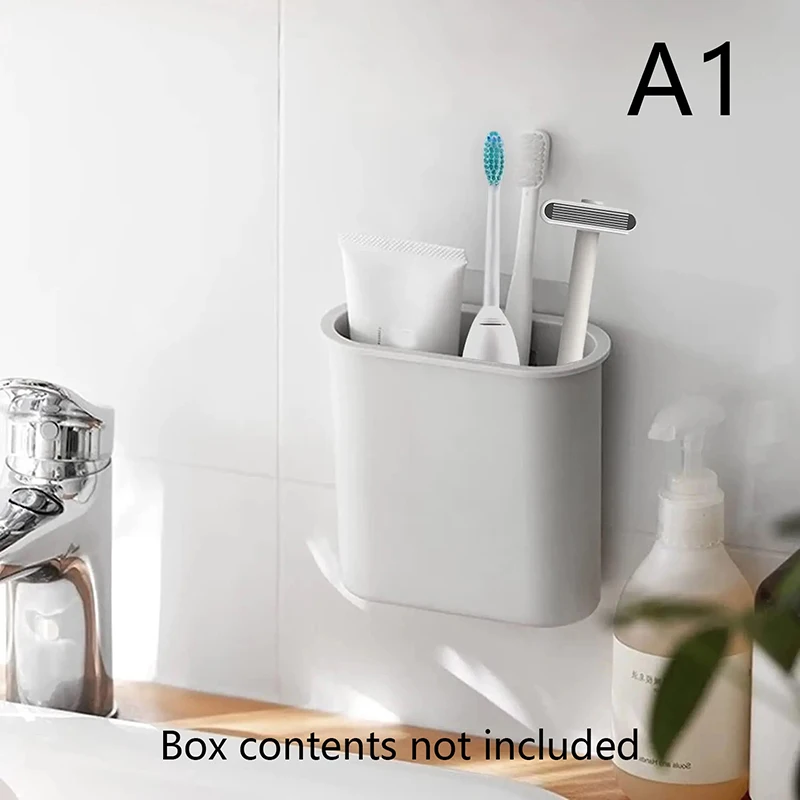rejomiik Portaspazzolino da bagno per piano di lavoro, 3 slot