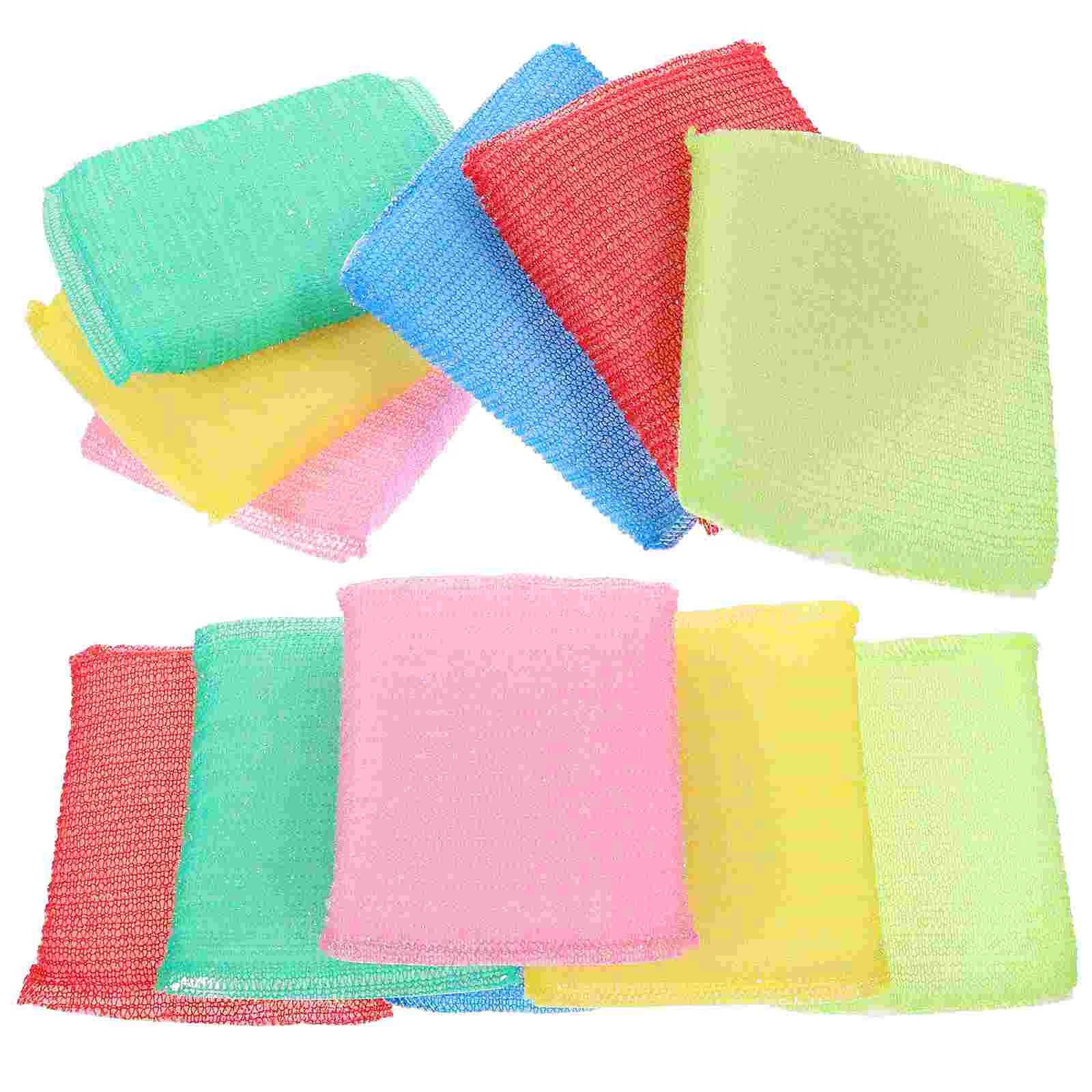 

12 Pcs Kitchen Dish Sponge for Dishes Scrub Pads Scouring Cleaning Supplies Tableware Sponges Sink Odorless