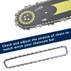 1pc 10/12/14/16/18 Inch Chainsaw Chain 3/8 Pitch Saw Chain 40/45/52/56/59/64 Drive Links For Electric Chainsaw Spare Parts 3