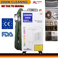 2000W Cleaning Machine Fiber Laser Industrial Rust Removal Cleaning Oil Paint for Metal Cleaning Width 300MM EU STOCK US STOCK 1