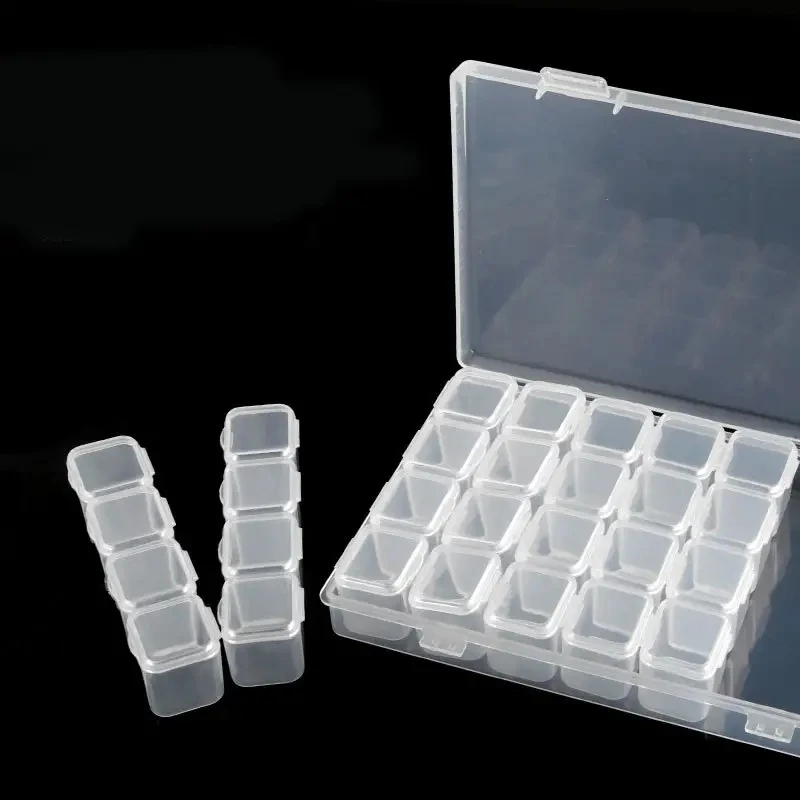 5D DIY Diamond Painting Tools Accessories Storage Box Container Diamond Embroidery Accessories Drill Box Mosaic Container Case