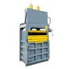 Semi Automatic Vertical Garbage Station Scrap Baler Hydraulic Baling Press Machine Cardboard Plastic 60T Baler Compactor 4