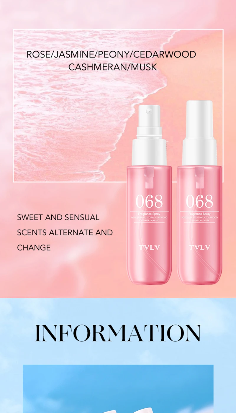 Tvlv Digital Fragrance Spray Set For Hair And Body Long Lasting_voghion.com