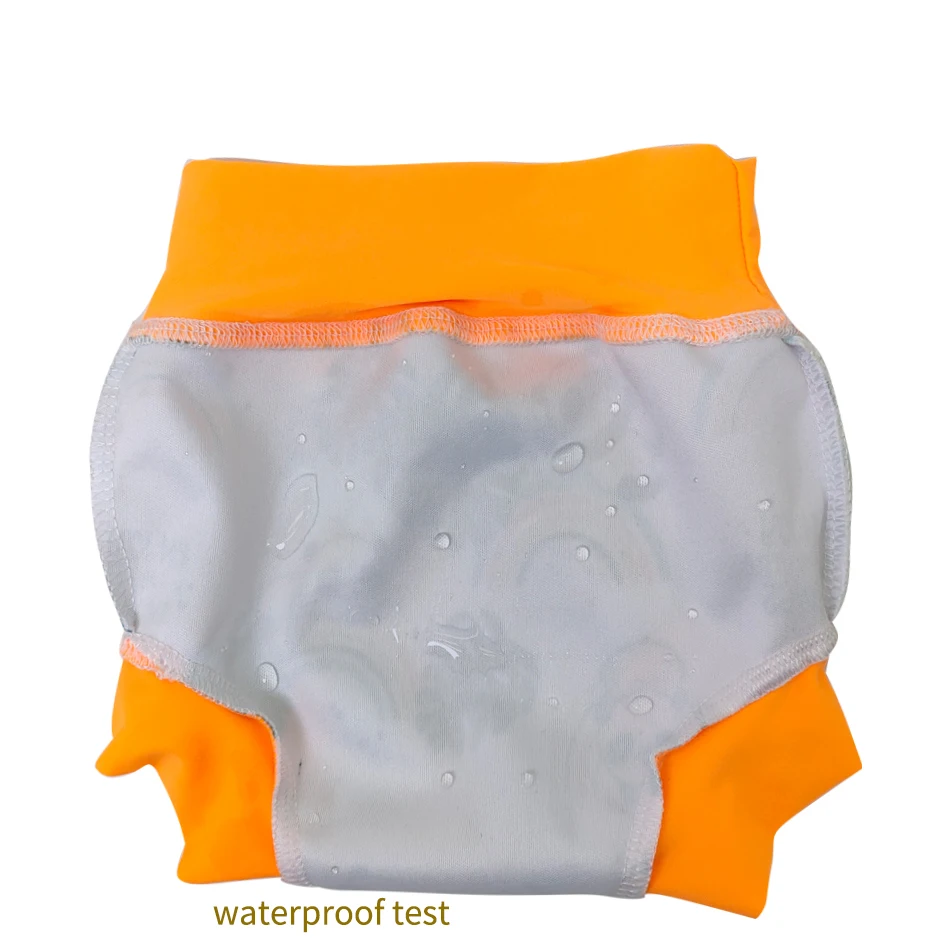 Baby Training Pants Waterproof Diapers Swim Diaper Eezkoala Infant Children Leakproof Swimming Diapers Newborn Baby High Waist Swim Trunks Baby Cartoon Printed Training Pants