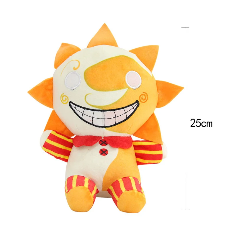 Sundrop Fnaf Plush, Sun Clown Doll Game Plush Toys 10 Inch Sundrop Fnaf  Plush