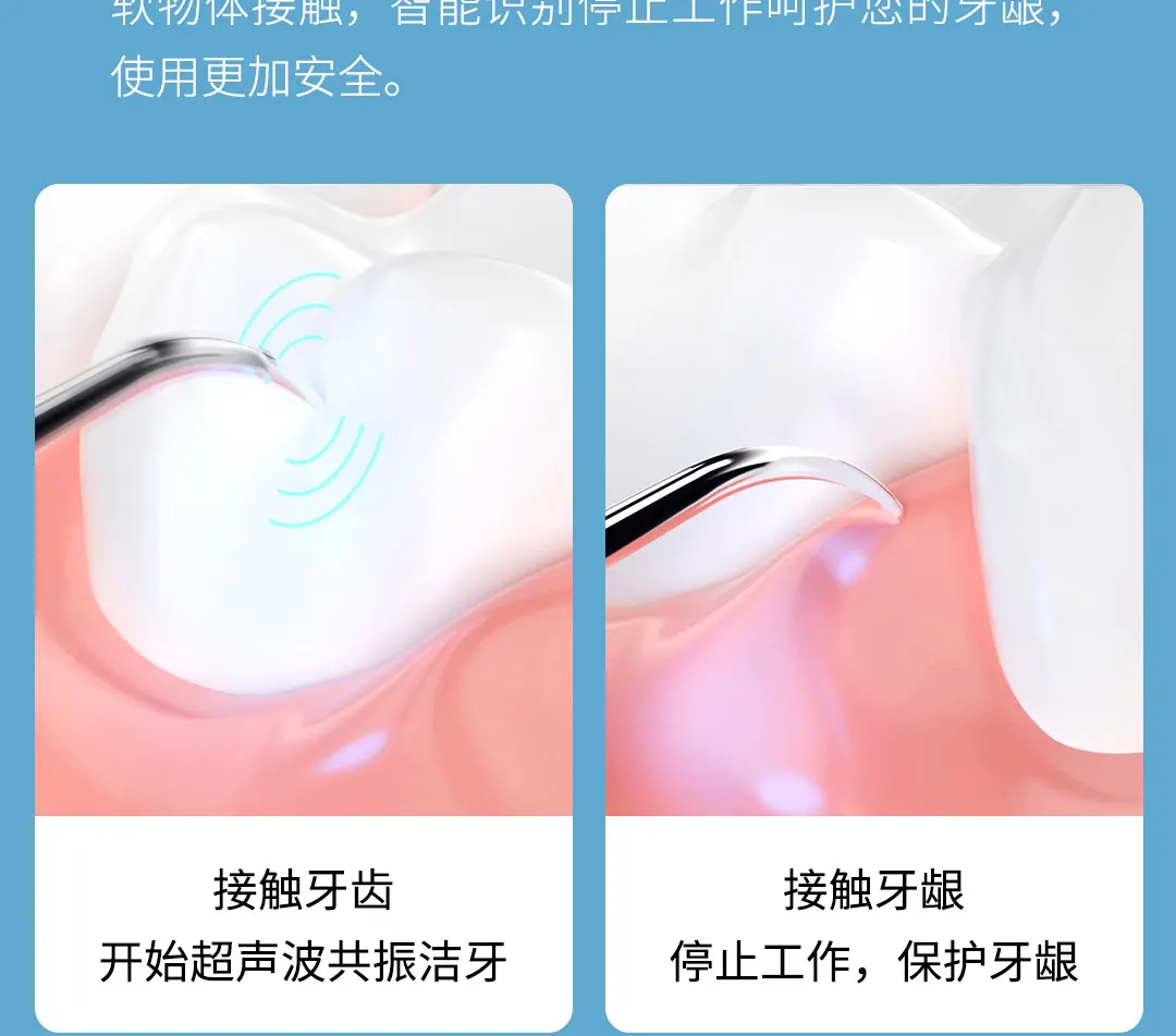 XIAOMI SUNUO T12 Pro Ultrasonic Dental Oral Teeth Cleaner Removal Whitening description image 16