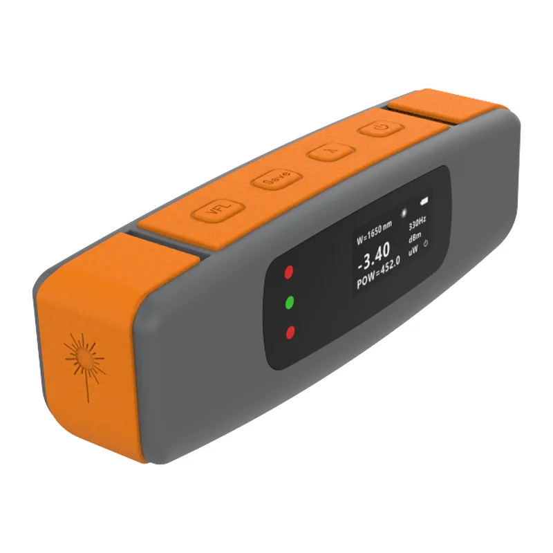 2023 New 2 in 1 Mini OPM Rechargeable Optical Power Meter -70~10/-50~26dBm FTTH Visual Fault Locator 10/20/30/50mw Built In