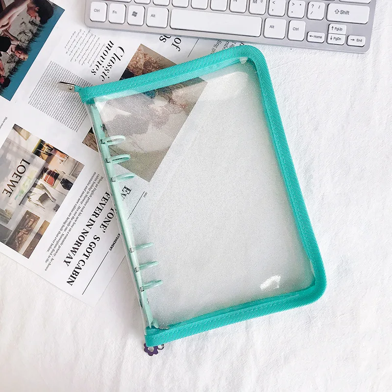Zipper Binder Photo Card Collection & Organizer Diary Notebook