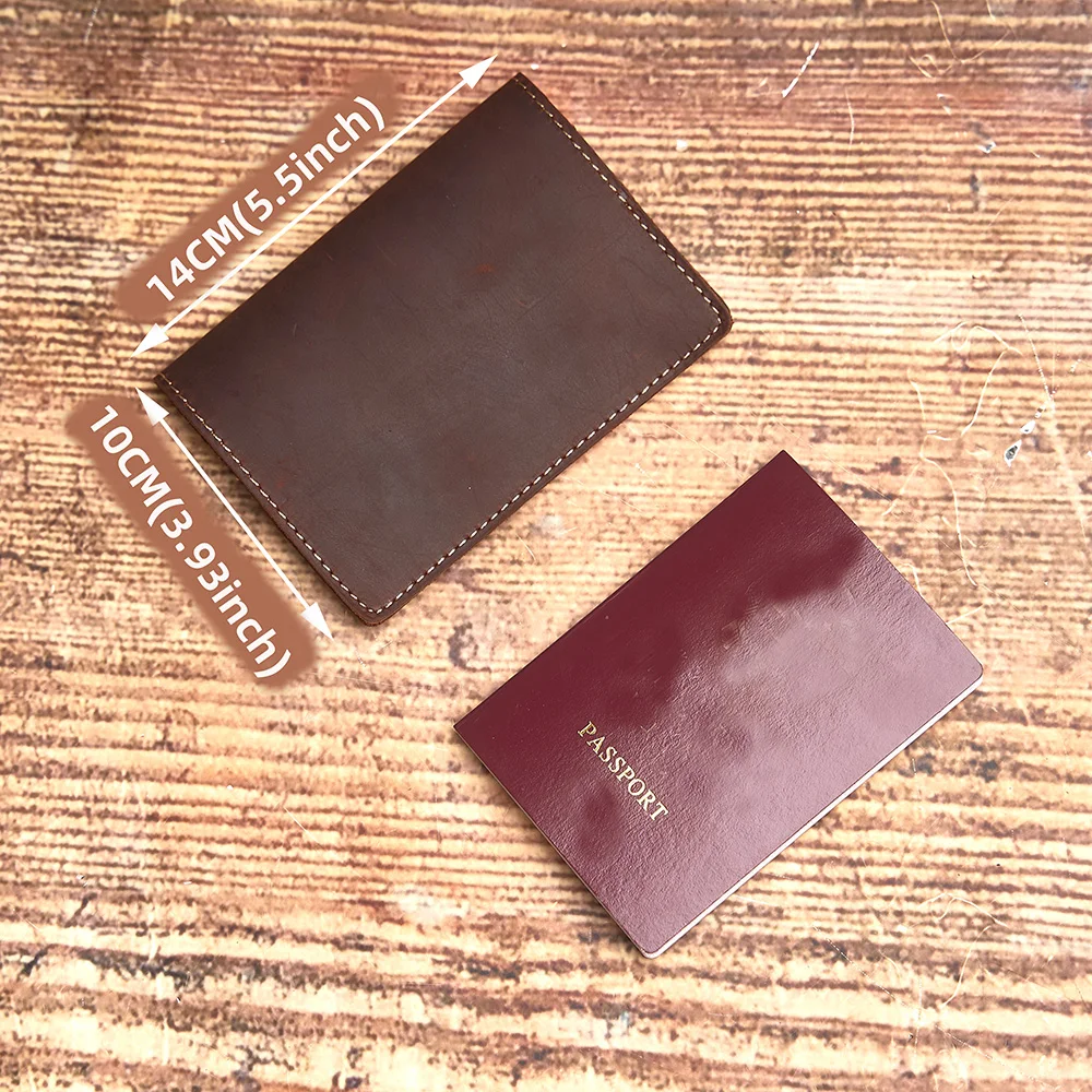 Genuine Leather Passport Holder