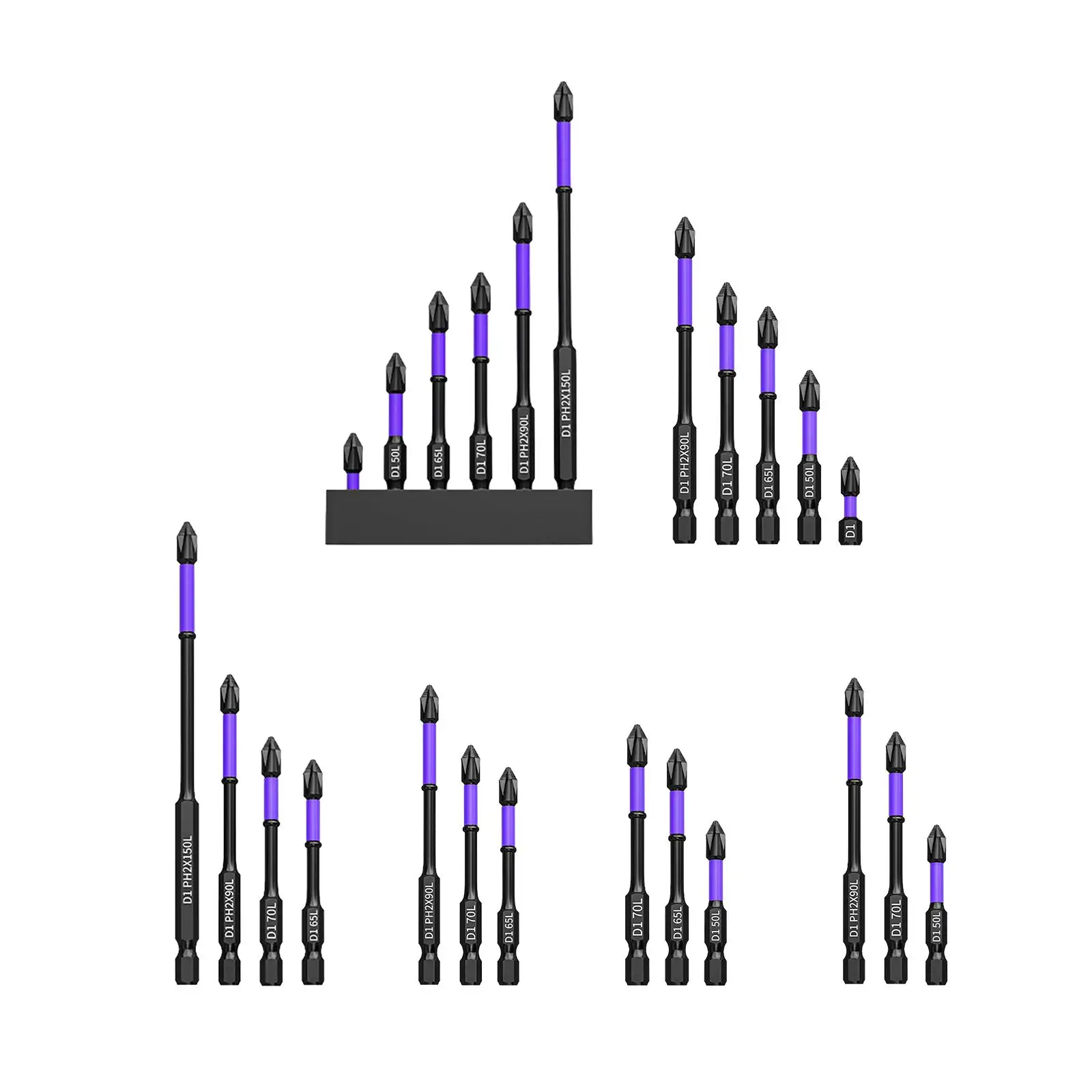 

Магнитная насадка для отвертки, противоскользящая насадка для выкручивания винтов, крестовая насадка для отвертки, противоскользящая насадка для ремонта автомобиля, Премиум качество