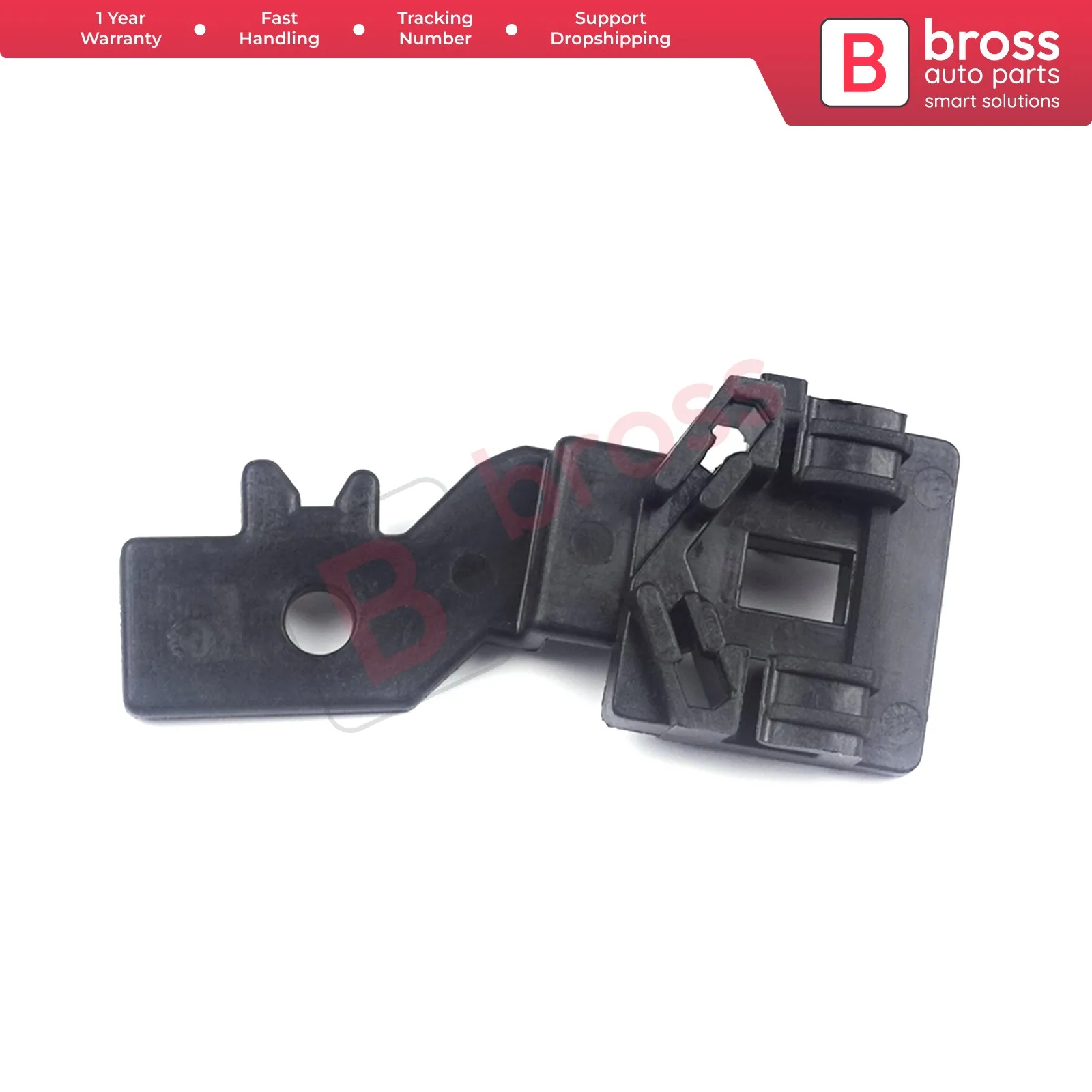 

BWR805 Electrical Power Window Regulator Clip 1 Front Right Door for Nissan Primera P12 2002-2008 Qashqai J10 2007-2010