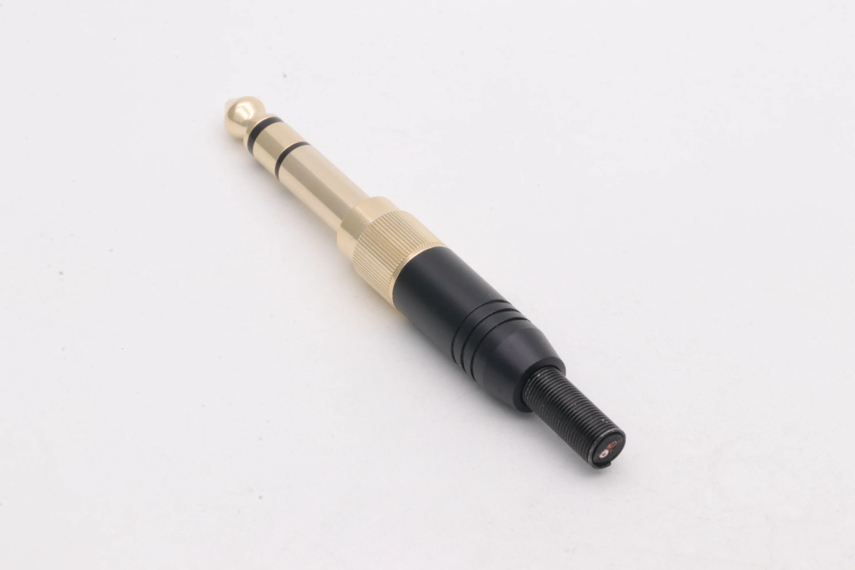 estéreo plug screw-in 6.35mm 3 pólos estéreo