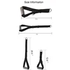 Heavy Duty Handles For Resistance Bands Handle Sturdy And Non Slip Cable Machines LAT Pull Down Bar Pila Accessories 2