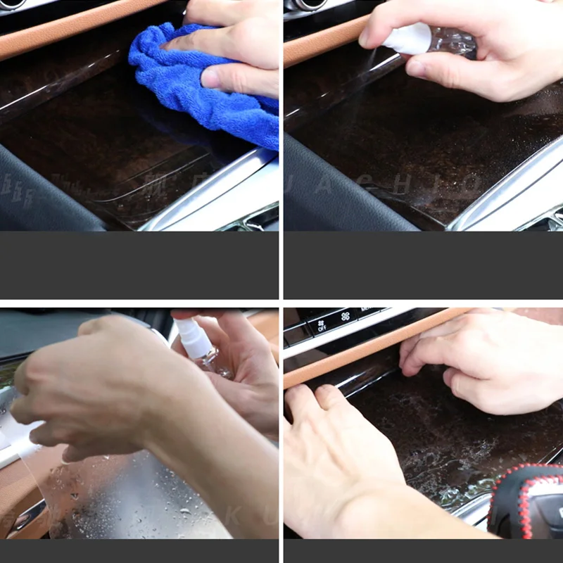 Tpu Transparent Film for Changan UNIK UNI K Car Interior Protection Stickers Center Control Navigation Gear Door Windows Panel