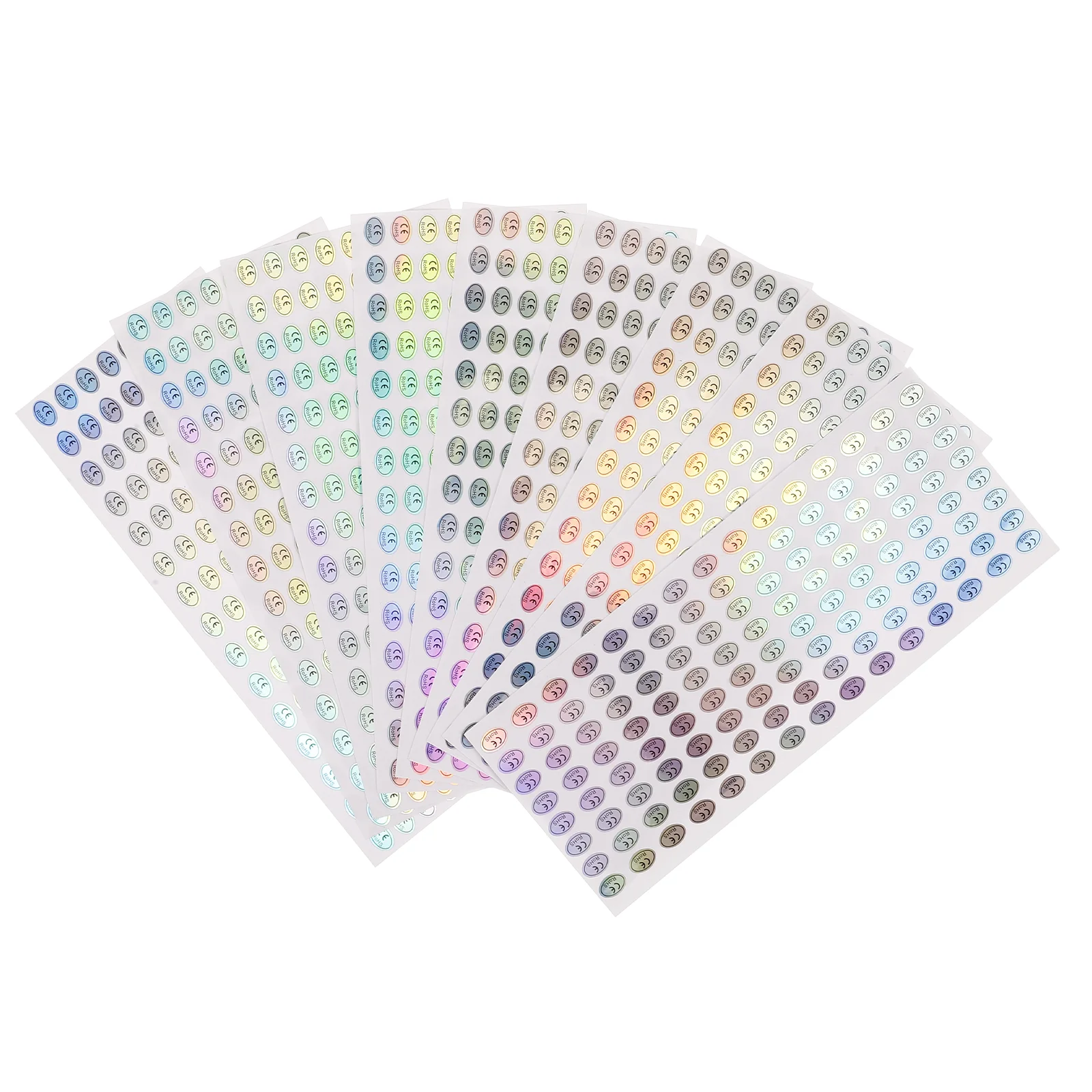 

1000Pcs Anti-counterfeiting Label Adhesive Label Sticker Trading Product Label Sticker Adhesive Sticker Trade Supplies