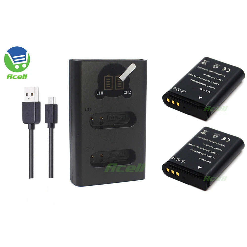 EN-EL23-compatible-Li-ion-