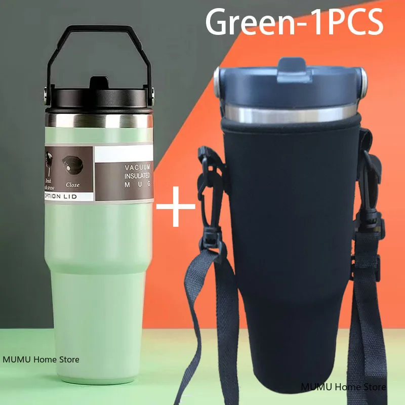 thumbnail image 1 of 20oz/30oz Stainless Steel Thermal Coffee Mug Tumbler Coffee Cup Cold And Hot Car Travel Mug Vacuum Flask Thermos Water Bottle, 1 of 5