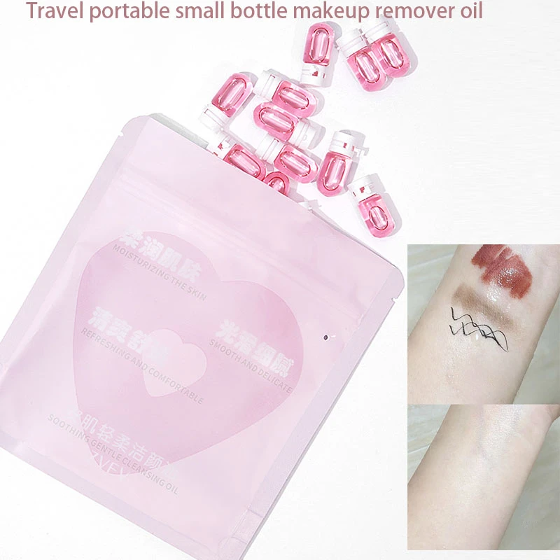 40*20ml Cleansing Oil Gentle Deep Cleansing Blackhead Removal Travel Portable Bottle Makeup Remover Oil Skin care
