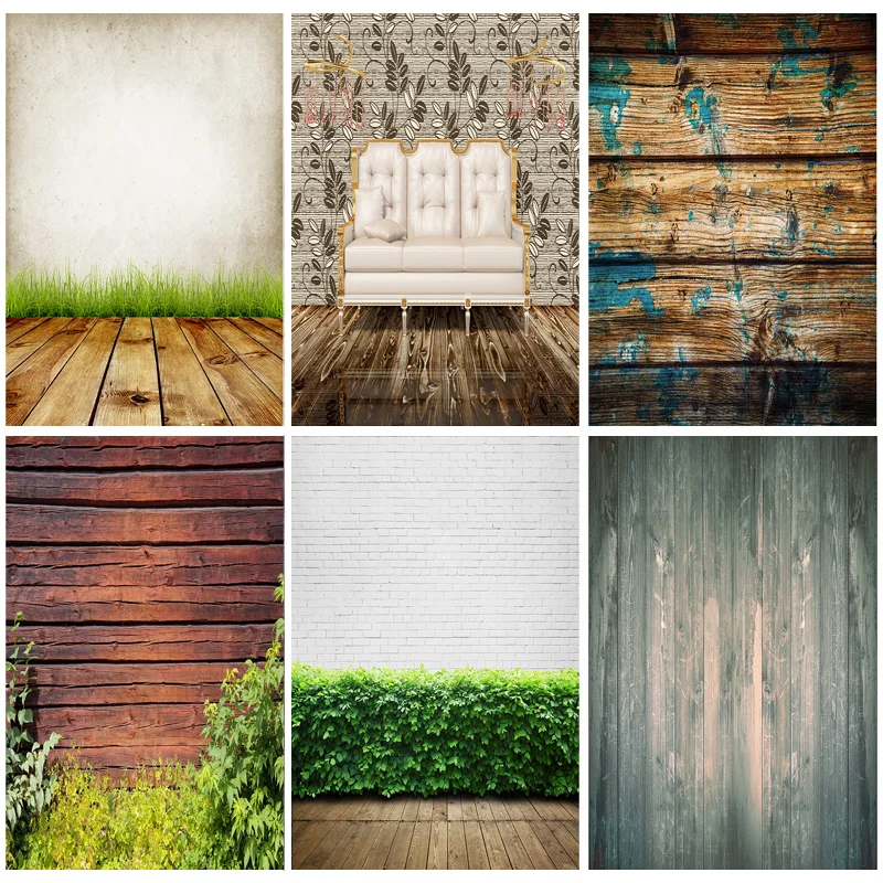 

Old Wood Board Texture Photography Background Wooden Planks Floor Baby Shower Photo Backdrops Studio Props 210307TZA-04