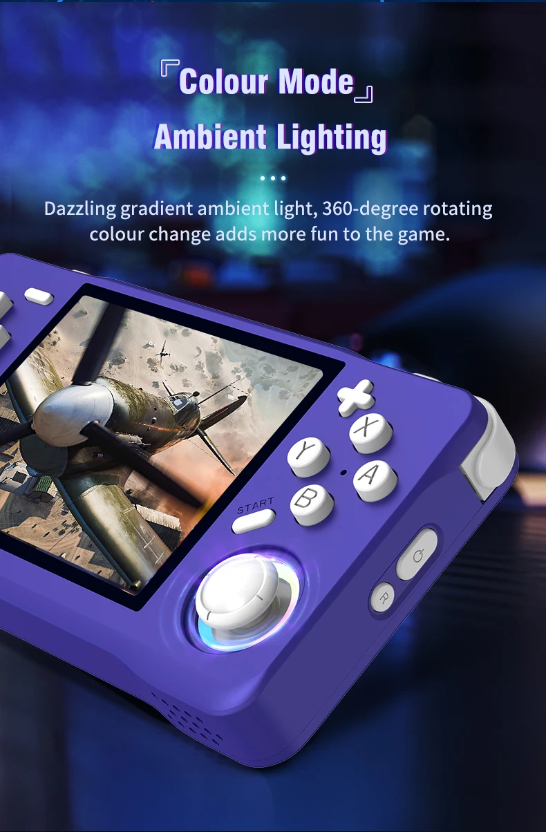 La console per videogiochi portatile retrò XF35H è dotata di sistema Linux, schermo IPS da 3,5 pollici e dimensioni tascabili._voghion.com