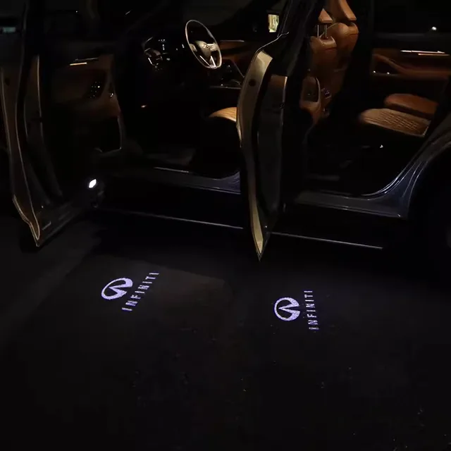 Infiniti Logo Door Lights 5