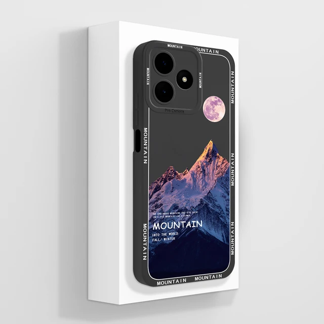 Realme Note 50用シリコンバックカバー,ソフト液体シリコン携帯