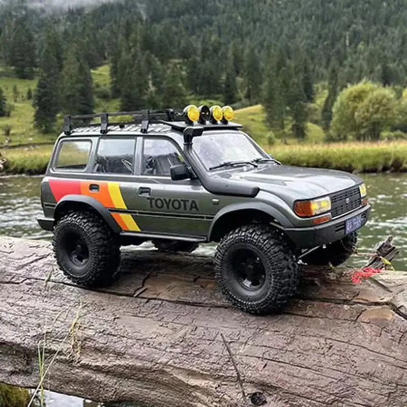 FMS FCX10 Simulated Toyota Land Cruiser LC80 Climbing Car 1:10 Remote Control Electric Off-Road Vehicle Two-Speed Linkage Light 5