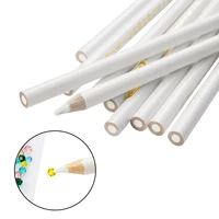 10/5pcs White Pick Up Rhinestone Nail Dotting Pencil Beads Stones Gems Picker White Wax Pen Nail Strass Decoration Picking Tools 2