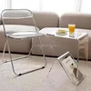 Internet Celebrity Transparent Acrylic Small Coffee Table Ins Style Sofa Bedroom Side Table Nordic Furniture Simple Modern 4