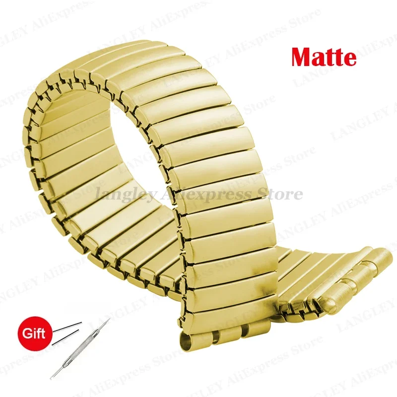Flexible Stainless Steel Watch Band - Elastic Expansion Bracelet Accessories