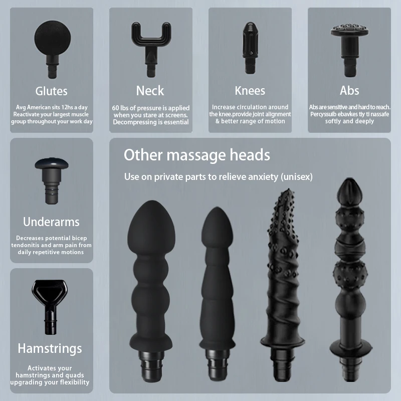 32 speed levels Electric massage Gun Slimming Body Neck back foot leg shoulder Massager Muscle Fascia Gun percussion massagers