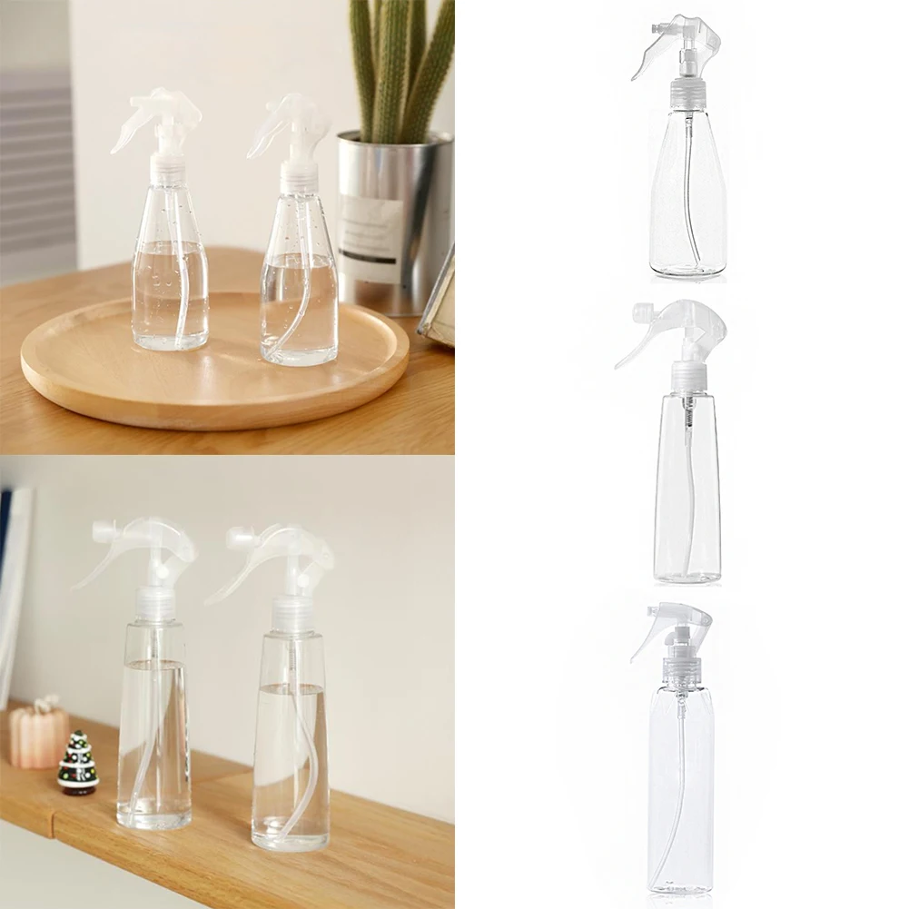 

1 pcs 200ML Portable Transparent Plastic Spray Bottle Hair salon appliances Beauty Hair Plant Water Sprayer Empty 2022 NEW