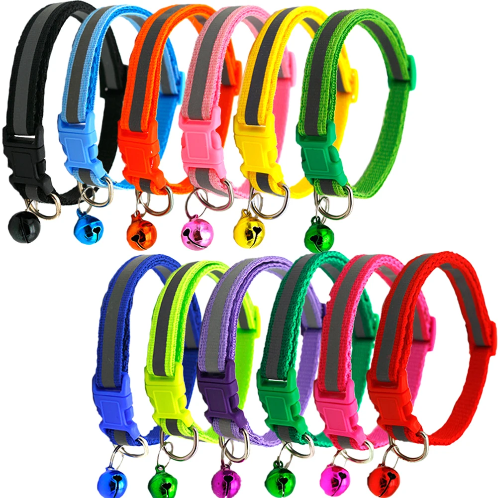 12 Clochettes Pour Collier Chien/Chat - Accessoire Animaux En Cuivre Argenté