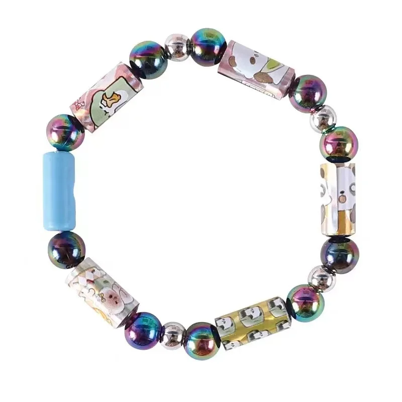DIY Creative Sticker Bracelet Kit - Bead and Stationery Craft Set