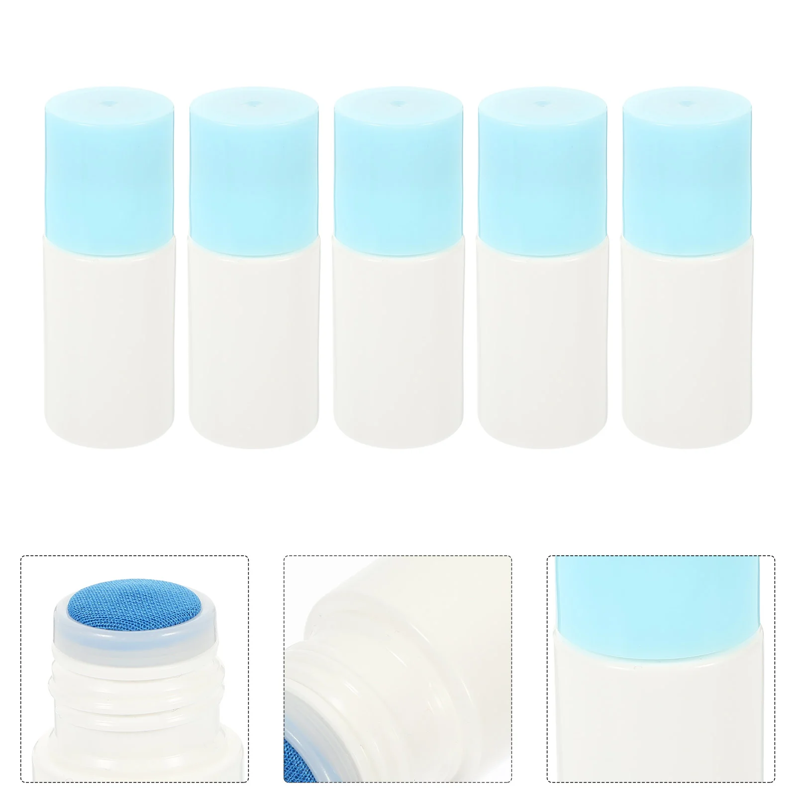 Coheali Dmso Applicator Bottle Empty Bottle 10Pcs Sub Liquid Bottles Roll Sponge Liniment Bottles Correction Fluid Bottles