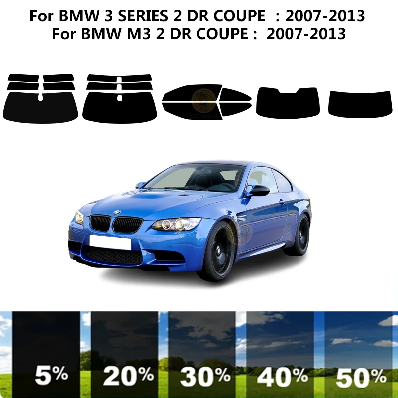 

Precut nanoceramics car UV Window Tint Kit Automotive Window Film For BMW 3 SERIES E92 2 DR COUPE 2007-2013