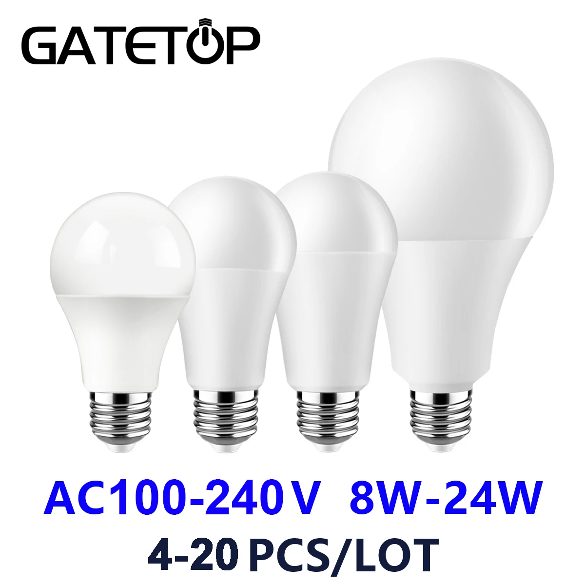 Светодиодная энергосберегающая лампа E27 B22