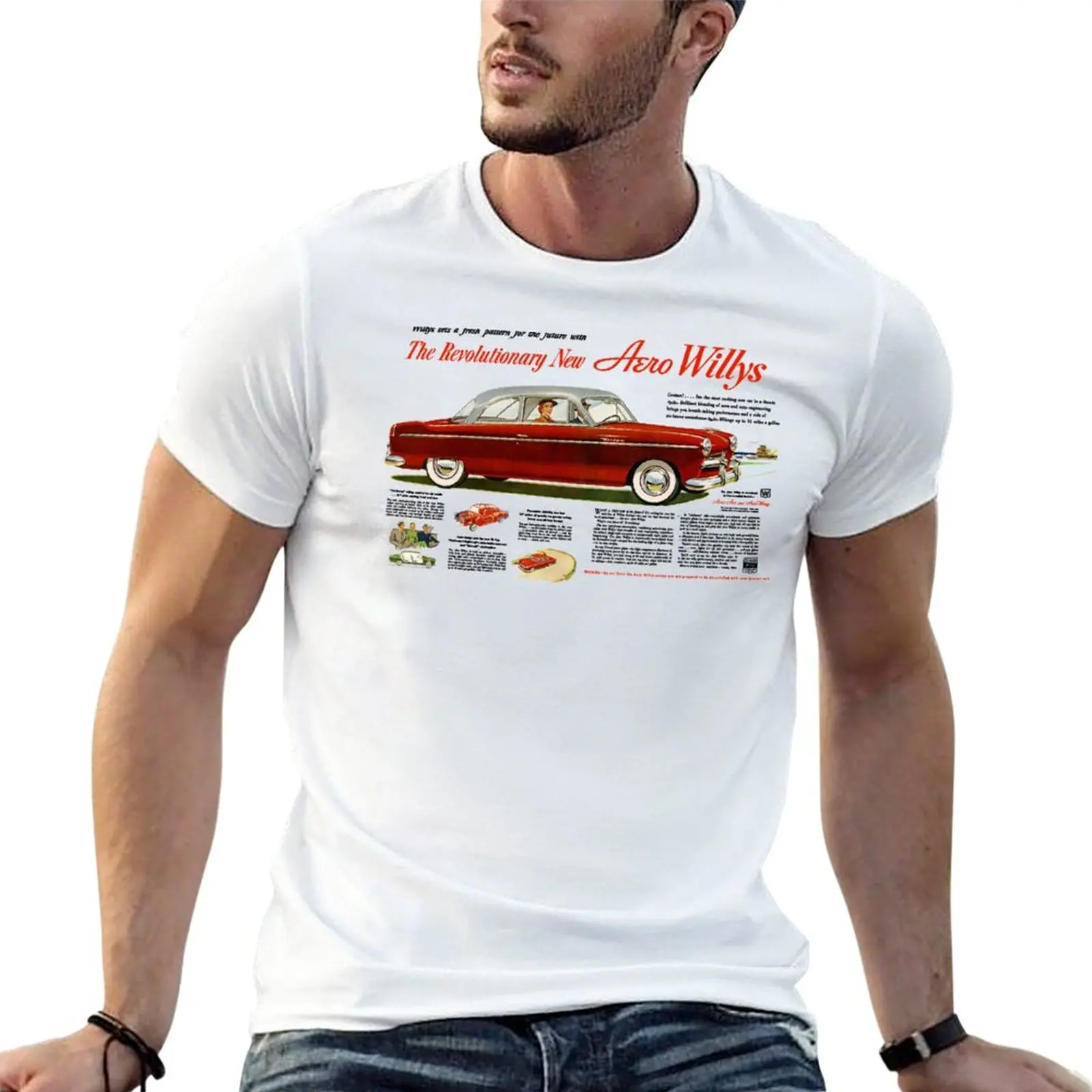 

New WILLYS AERO T-Shirt blank t shirts sports fan t-shirts customized t shirts cute clothes mens plain t shirts