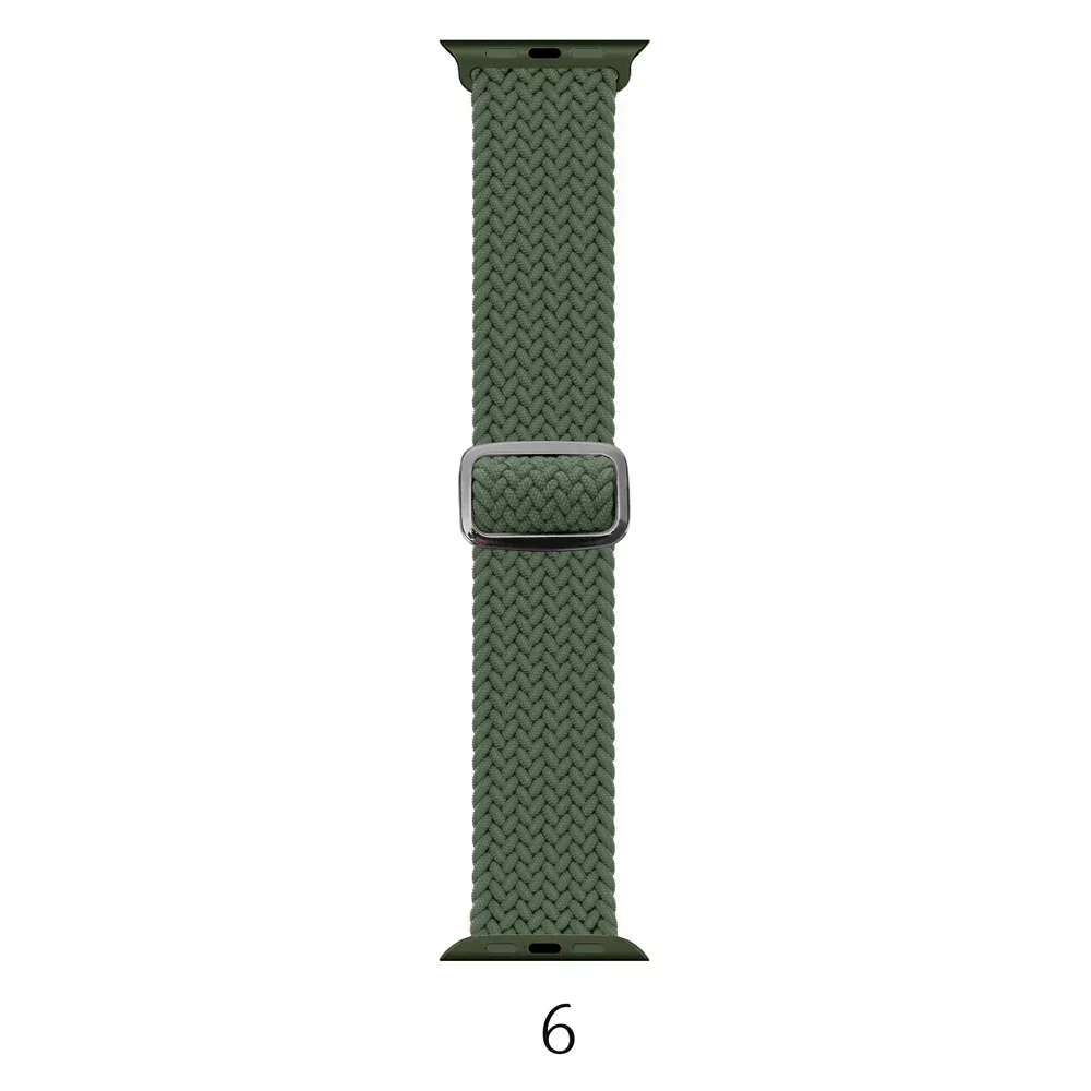 Nylon Braided Elastic Solo Loop Band