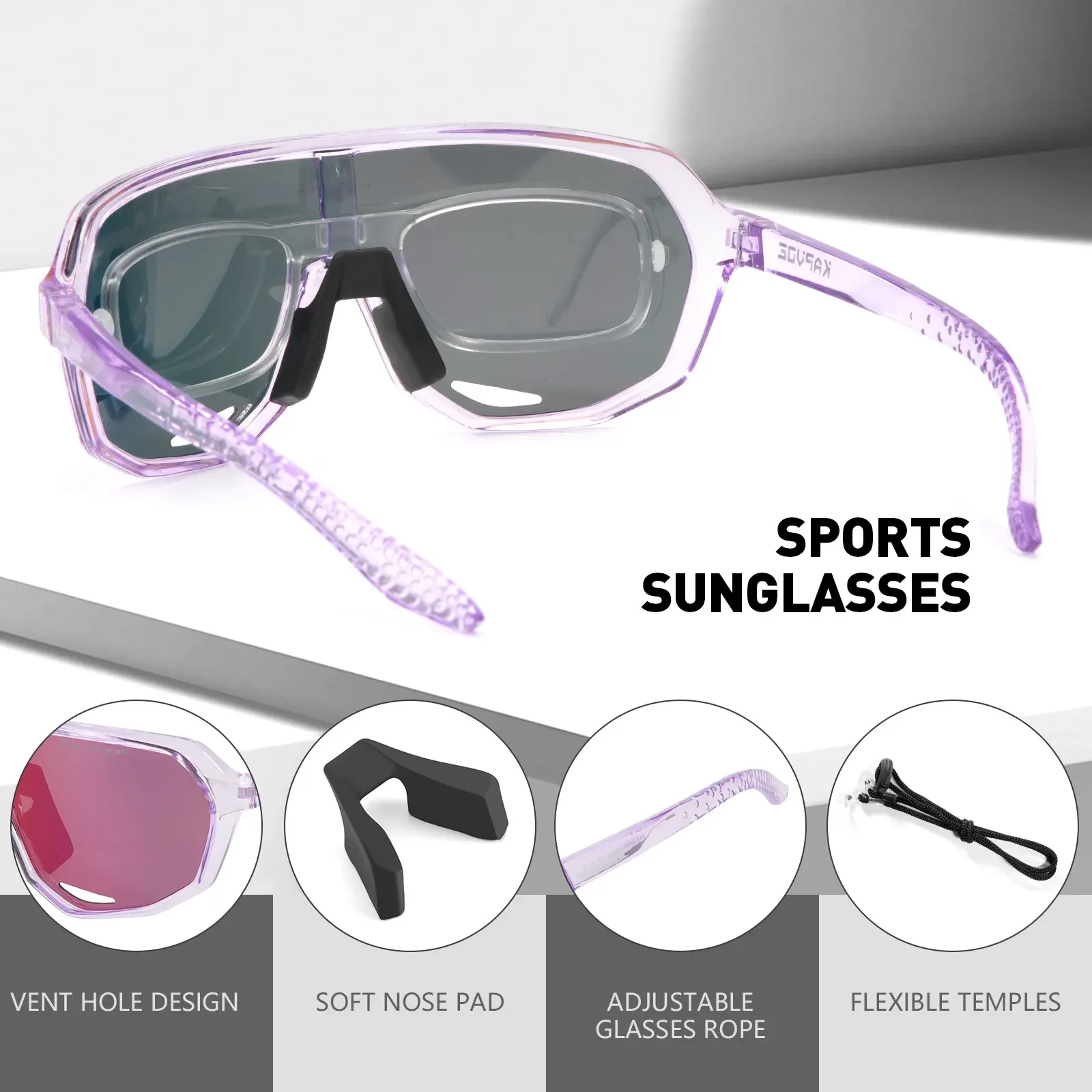 Polarized Fishing Sunglasses Outdoor Sports Cycling Road UV400 Protective